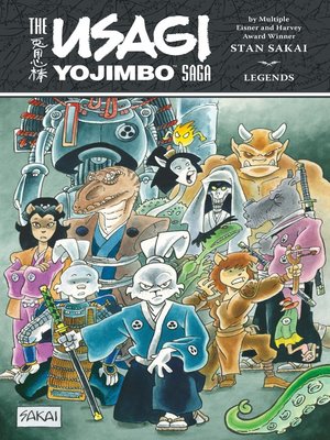 cover image of The Usagi Yojimbo Saga: Legends